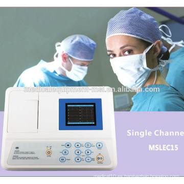 Proveedor profesional de electrocardiógrafos ecg en Alibaba (MSLEC15-N)
